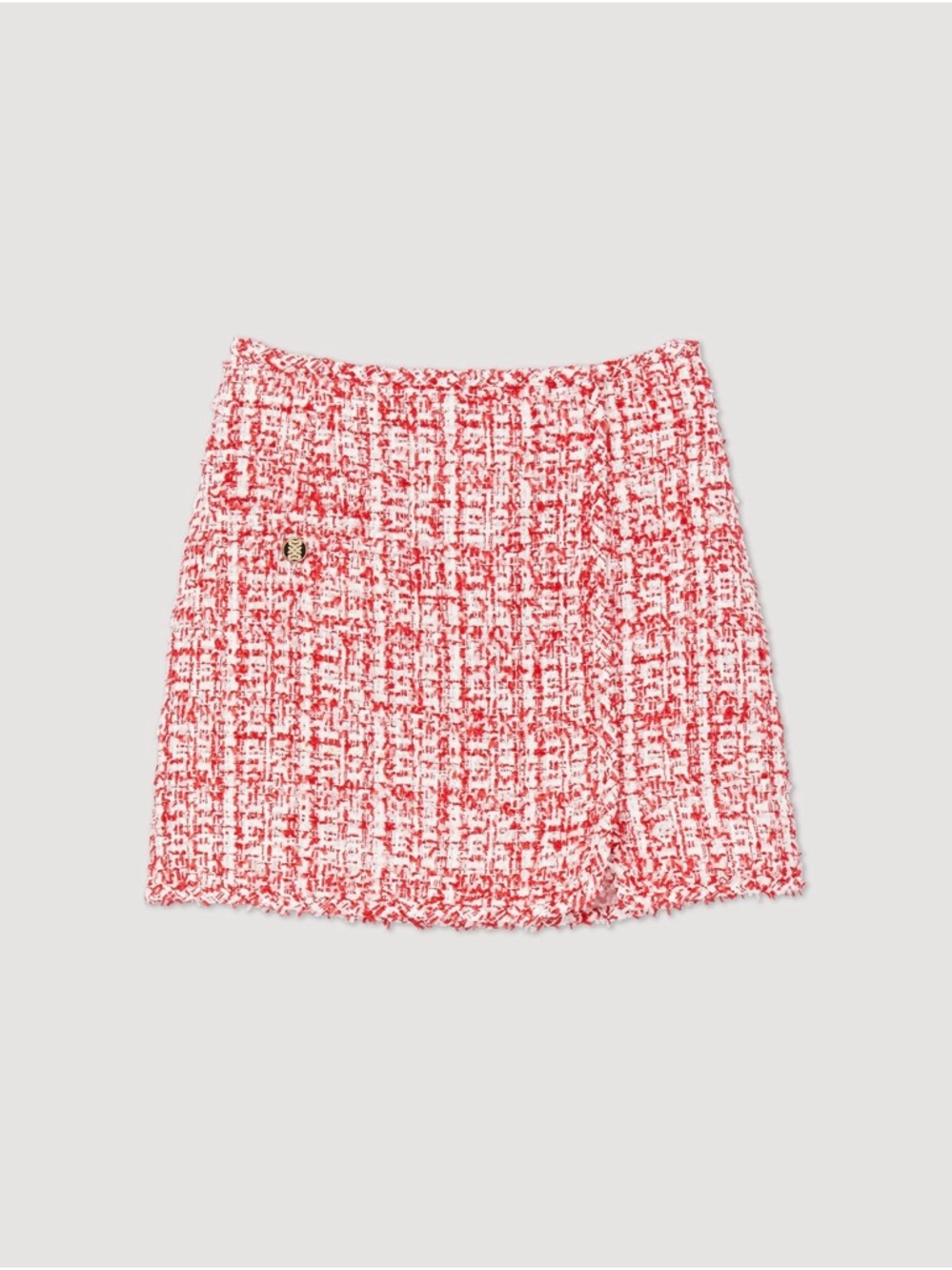 Sandro Tweed Mini Skirt